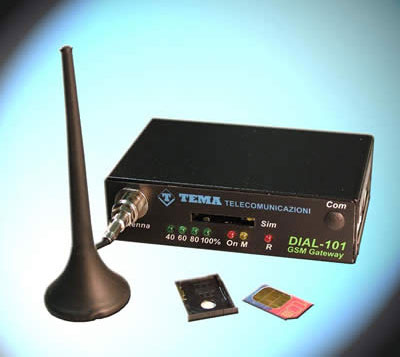 DIAL-101B Interfaccia GSM per interni PBX - Clicca l'immagine per chiudere